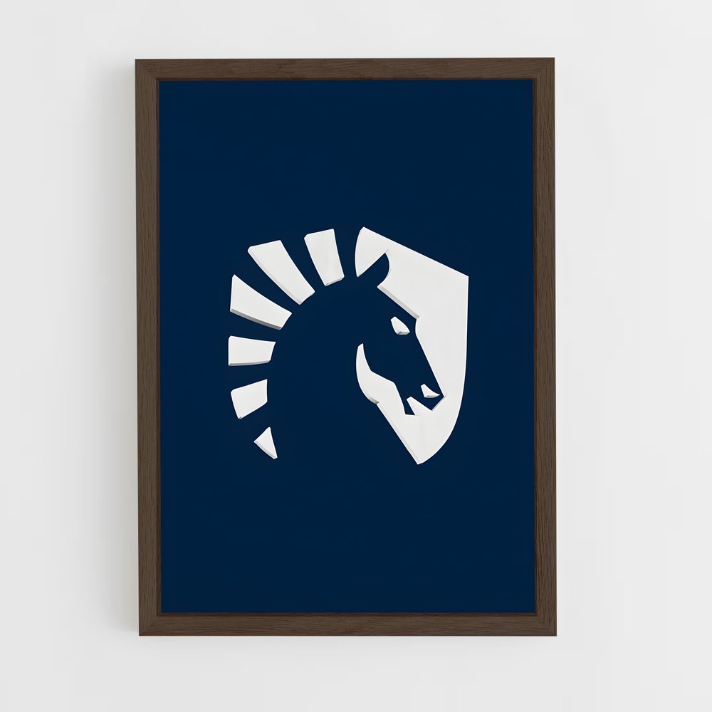 Poster Cheval Éthéré – affiche Esports (vue 5)